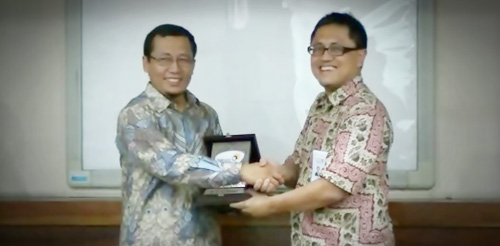 MoU Signing Between IT Telkom and R&D Centre Telkom